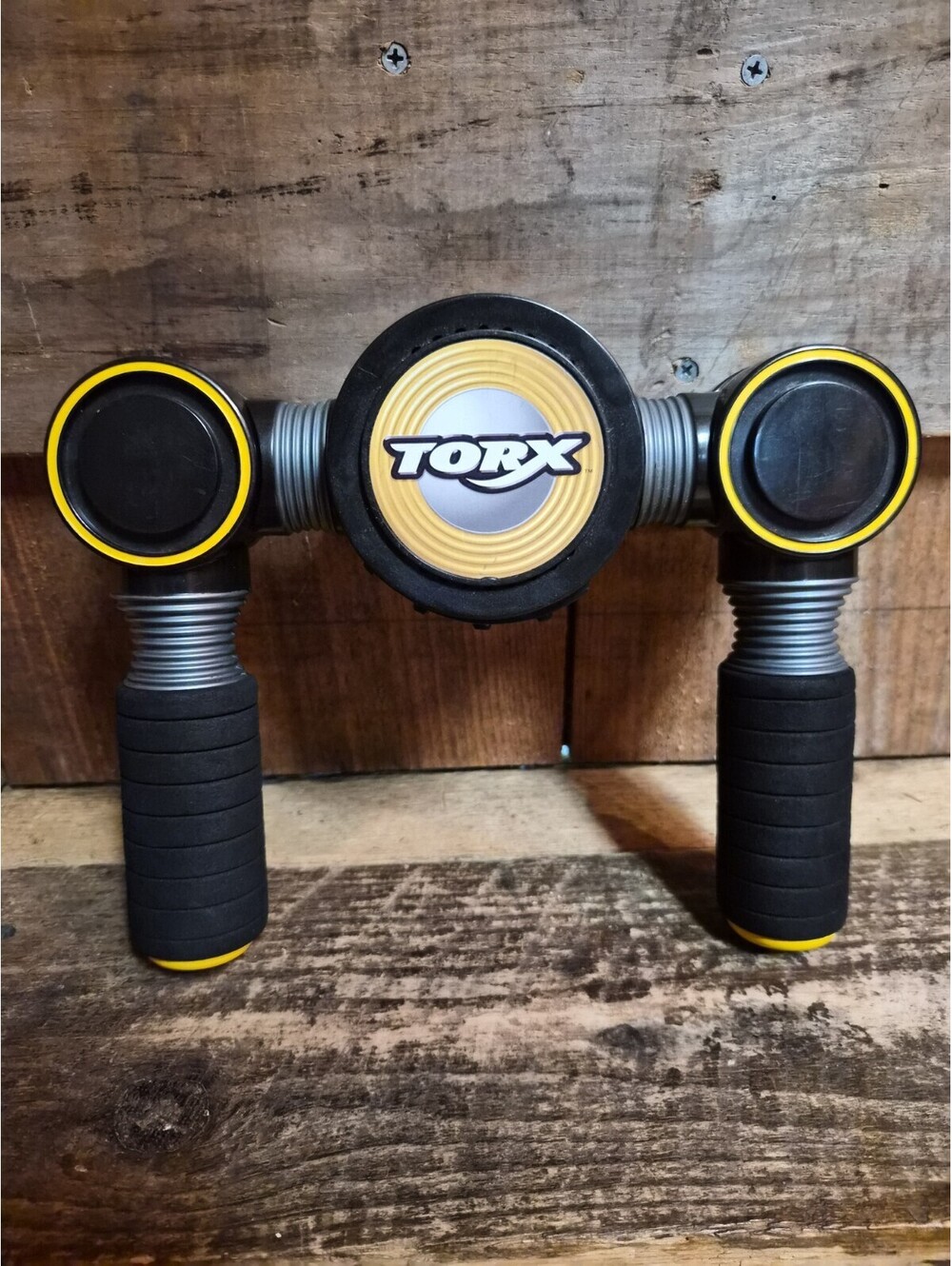 Hasbro Torx Handheld Electronic Game Black Yellow Battery Operated